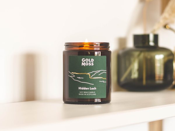 GOLD-MOSS-Hidden Loch Soy Candle