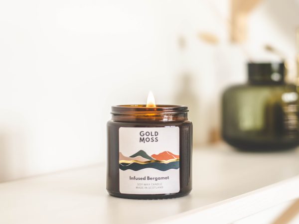 Infused Bergamot Soy Wax Candle