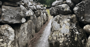 Passage into Clava Cairn