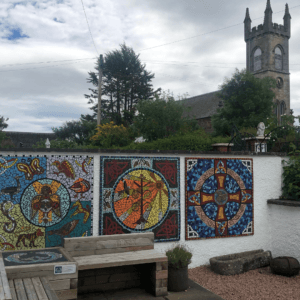 Outside Groam House Museum Rosemarkie